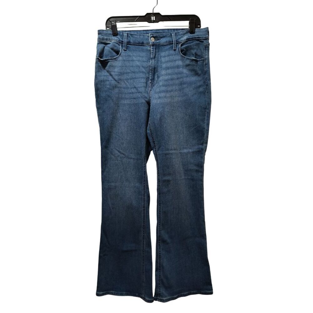 Old Navy High-Rise Flare Jeans Women’s 12 Blue Stretch 30x31
